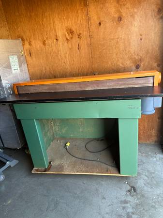 Ritter 5 foot sanding table 1