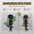 Toyota Sequoia 2001-2007 Front and Rear Struts and Shocks - NEW! 4 thumbnail