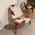 Mid Century Modern Designer cowhide shell chair 3 thumbnail