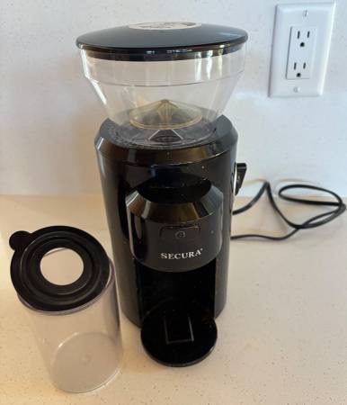 Secura coffee grinder 1