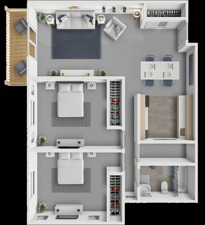 $825 / 2hab - 865ft2 - La vida es mejor con una vista (y un lavaplatos) (2040 Glass Rd NE, Cedar Rapids, IA)63863567300609120