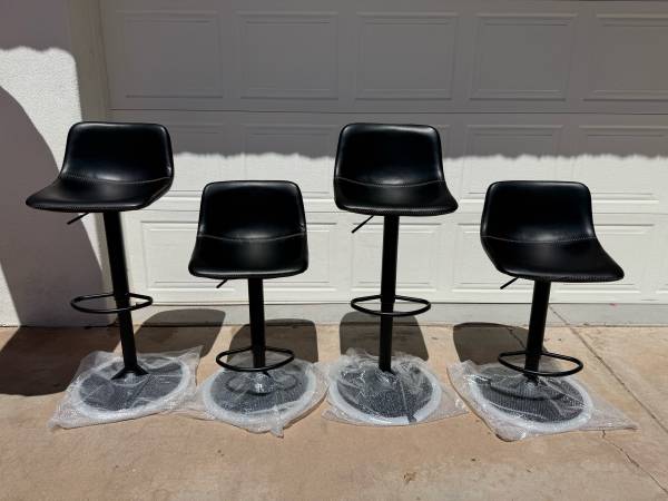 Brand new adjustable height Bar stools each sold individually for $85 1