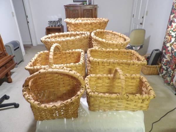 HAND MADE WHITE OAK BASKETS 1