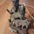 Wolves- wolf table Lamp w/2 howling wolves - 12" tall 4 thumbnail
