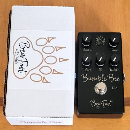 BearFoot FX Bumble Bee - Cranked Tweed Drive - USA MADE 1