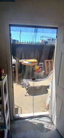 Black Bug Door Screen 1