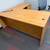 Used L-Shape Desk - Light Cherry Laminate (QTY 3) 5 thumbnail