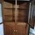 WOODEN CORNER CHINA CABINET 2 thumbnail