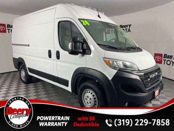Used 2024 Ram ProMaster 2500 High Roof Bright White Clearcoat 1