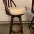 Vintage Kalp-Son Rattan Co. Elegant Mid-century Rattan Swivel Chairs 11 thumbnail