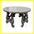 Late 19th Century Spanish Baroque Demi-lune Console Table 1 thumbnail