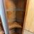 (2) Bassett Corner Bookcase. Corner Bookshelf Pair. Adjustable Glass S 3 thumbnail