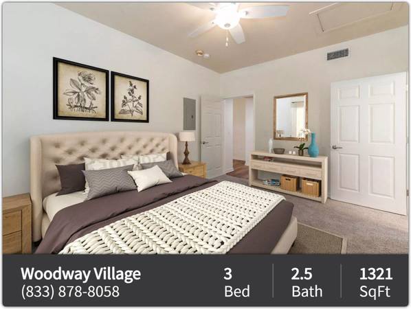 $1,900 / 3br - 1321ft2 - Incredible space. Inviting location. 3 bd 2.5 ba. Make a home with us! (Austin)63922558049410122