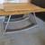 glass 2-3 tier Grey tv stand 1 thumbnail