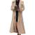 Avec Les Filles Rain Trench Coat LONG size L beige sand woman Melania 1 thumbnail