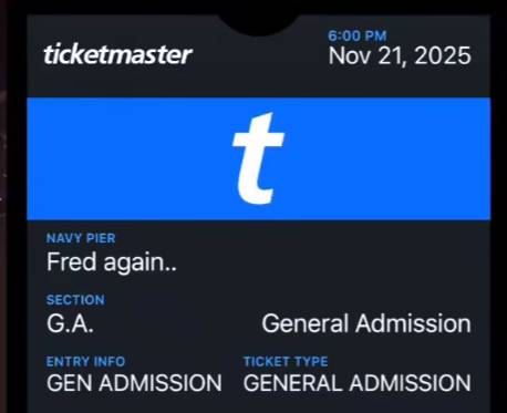 Fred Again Navy Pier 1