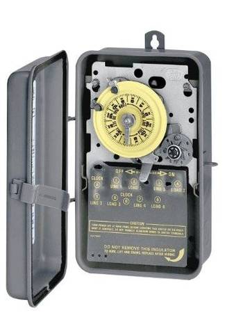 Intermatic T1871BR 24 Hour 125-Volt Time Switch with 3R Steel Enclosur 1