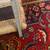 Set of 2 Handcrafted Wooden Stools Multi Color Bajot, Chowki,Foot 3 thumbnail