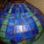 Tiffany Style leaded Glass Shade >Heavy > Perfect  >28" Diameter 5 thumbnail
