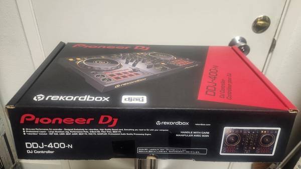 Pioneer DJ DDJ-400-N Gold 2-Channel DJ Controller Mixer Turntable