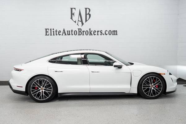 2021 *Porsche* *Taycan* *4S AWD* Blanco - $57,200 (Elite Auto Brokers)63618527916419123