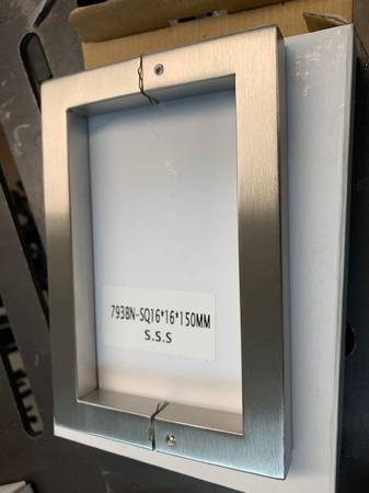 Door or cabinet Handle /  stainless steel square tubing 1