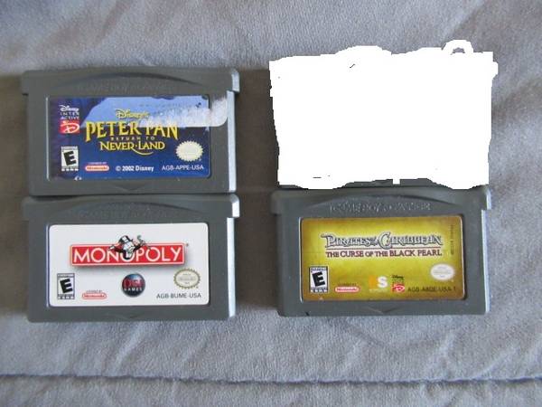 Nintendo Gameboy Advance Games 1
