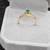 14K Oval Emerald & Diamond ring 3 thumbnail
