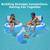Inflatable Pool Lounger, Floating Mat Raft #4418 3 thumbnail