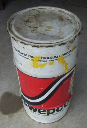SWEPCO grease container 15gal 1