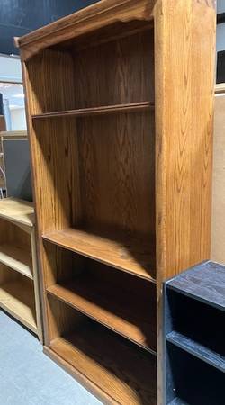 Bookshelf / Bookcase with Adjustable Shelves 64590 1