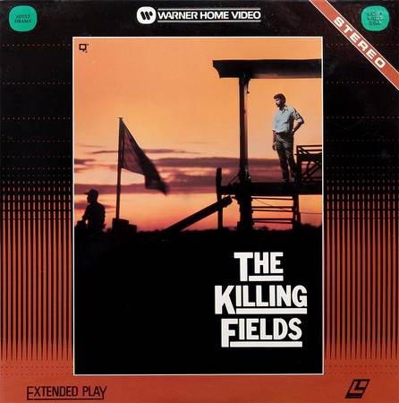 Original 1984 12" The Killing Fields 2-Disc LaserDisc 1