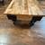 Rustic coffee table on wheels , very well made and heavy 2 thumbnail