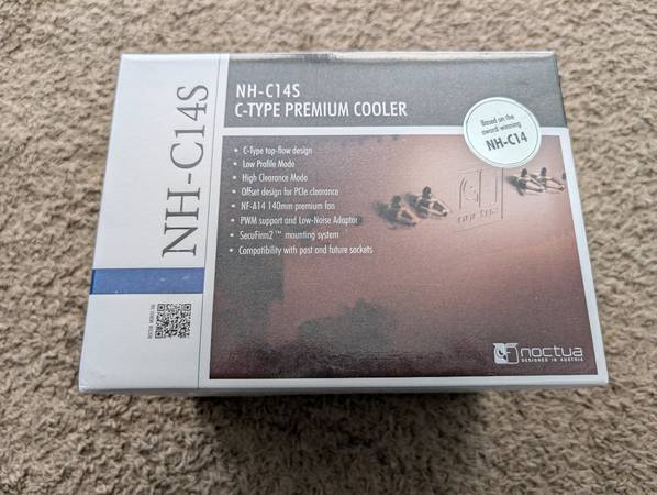 Noctua NH-C14S CPU Cooler AMD/Intel *NEW* - $50 (emeryville)63439727340291124