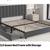 Tempurpedic Pro Adapt Queen mattress and bed frame with storage 8 thumbnail