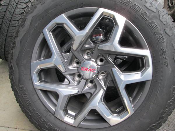 20 INCH CHEVROLET/GMC WHEELS & TIRES ( 6 LUG ) TPMS LUGS 1