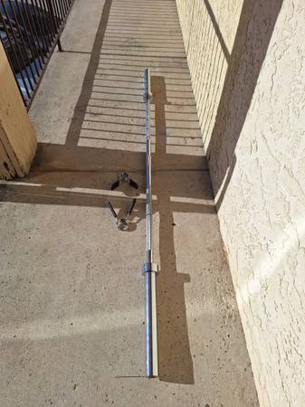 7 Ft Olympic Bench Bar 1