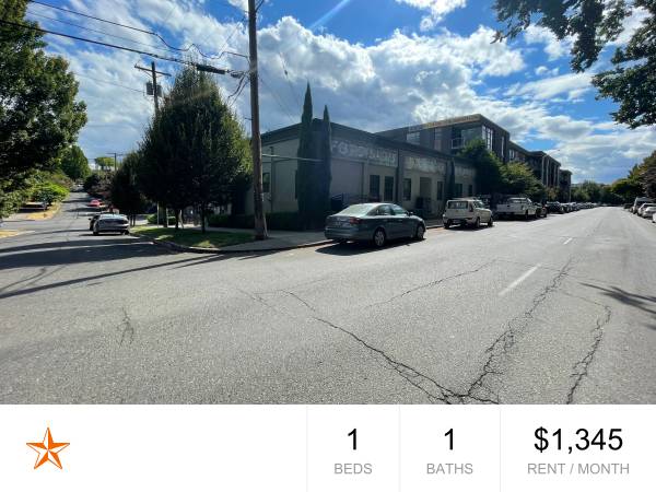 $1,345 / 1br - ¡1 dormitorio moderno en Morrison! Techos altos, pisos de madera sintética y admitimos mascotas! (Portland)63831325985283120