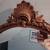 Vintage 1930s Gold Gilt Mirror w/ Scroll Design> Excellent Condition 2 thumbnail