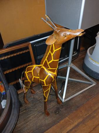 25 inch giraffe - mexican metal works 1