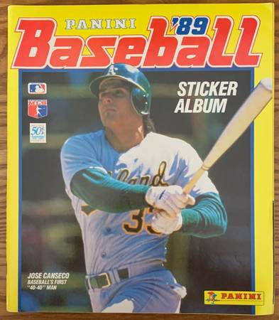 11 álbumes de pegatinas de béisbol vintage - estado impecable - $3 (redwood city)63470082403587120