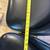 4 Mid Century Black Leather Counter Height Barstools 25” Seat Height 6 thumbnail