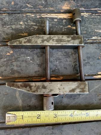 Vintage Moore & Wright Parallel Clamp Pivot Handle Hand Vise Sheffield 1