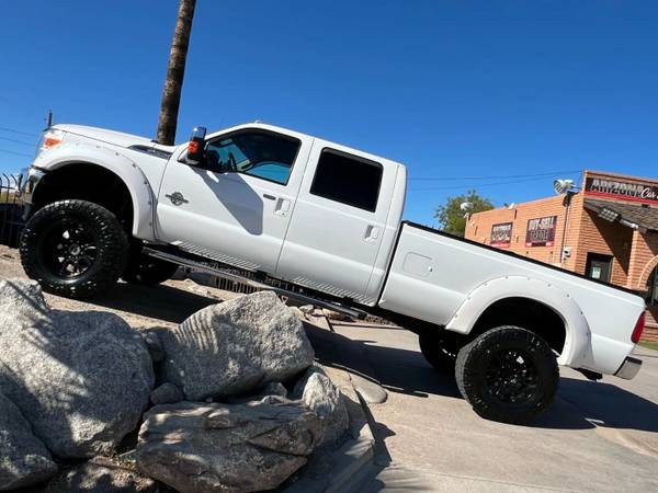 2012 Ford F350 lifted Crewcab Lariat 6.7L Turbo Diesel 4x4!!! 1