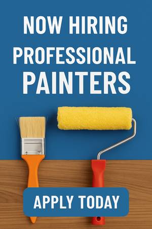 🖌️ PRO Painters Wanted – Interior Work & Shutter Painting 1