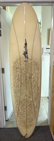 Surfboard - Becker *RARE* triple stringer 6'10" hybrid egg/thruster 1