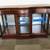 Used  Display Cabinet 2 Doors, 2 Lights, Glass Shelf, Cherry Wood 2 thumbnail