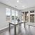 Restoration Hardware Herringbone Dining Table w/ Glass Top 1 thumbnail