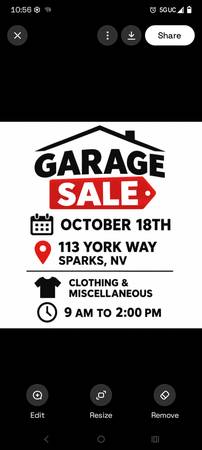 Yard sale photo