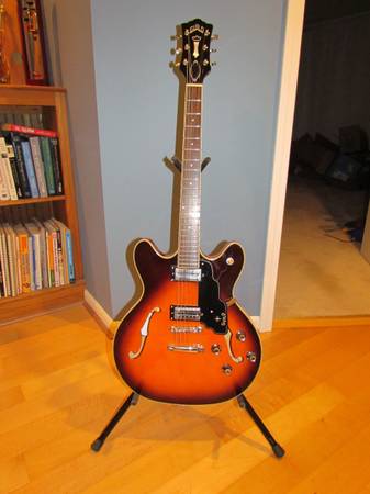 Guild Starfire IV\ST hollow body guitar 1